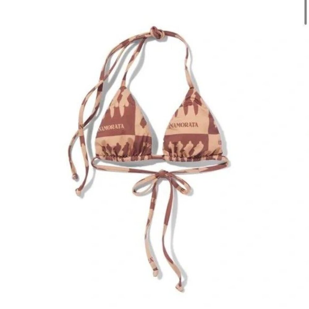 Inamorata Orpheus Top - Brown Check